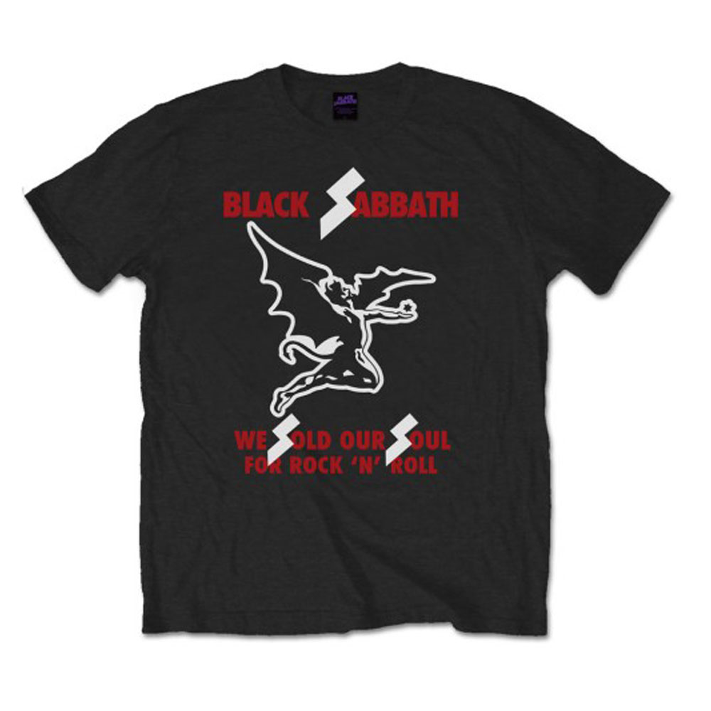 Black Sabbath - Sold Our Soul Heren Tshirt - Zwart